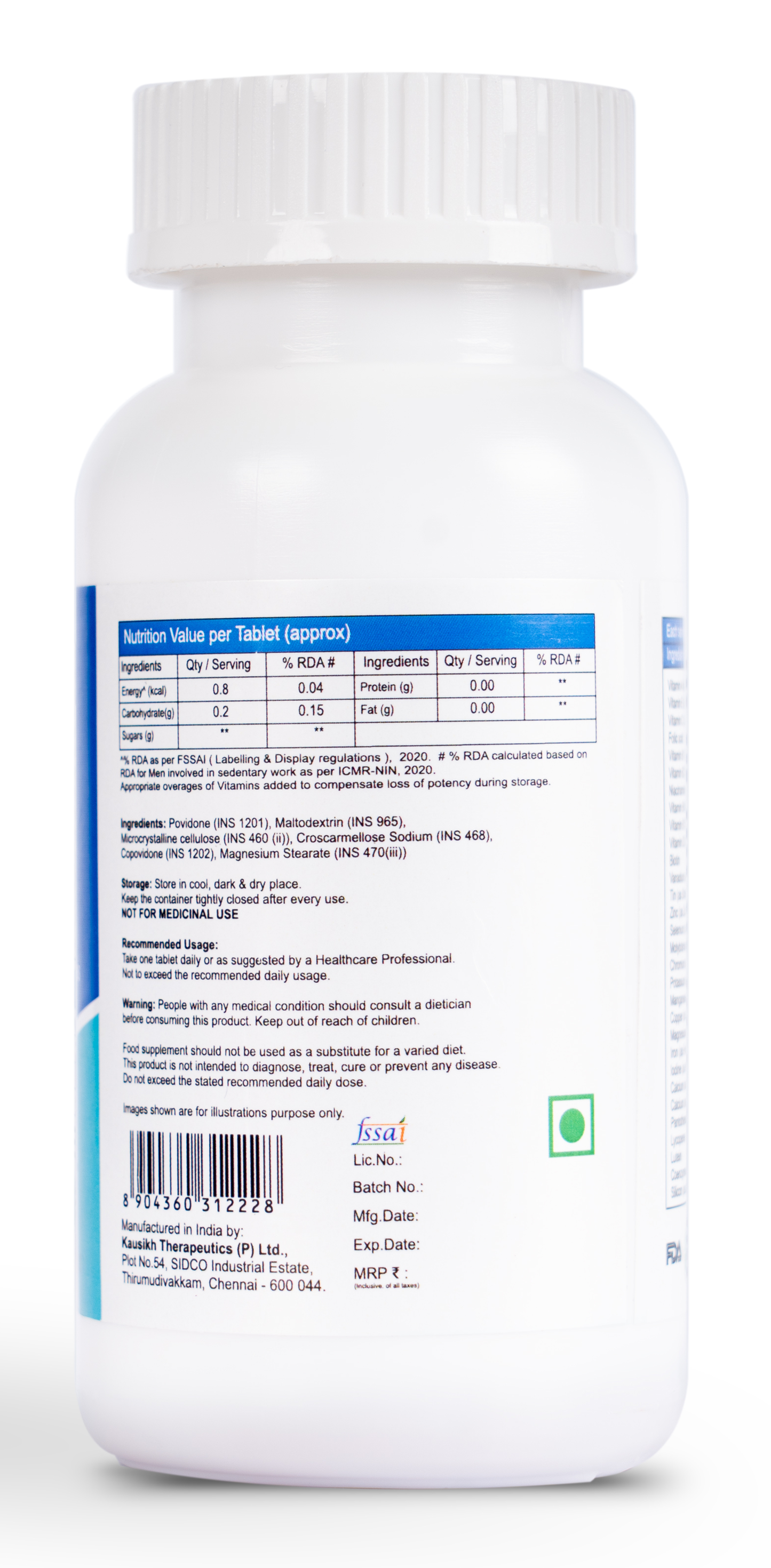 VitaFIT- Multivitamin & Minerals- Men