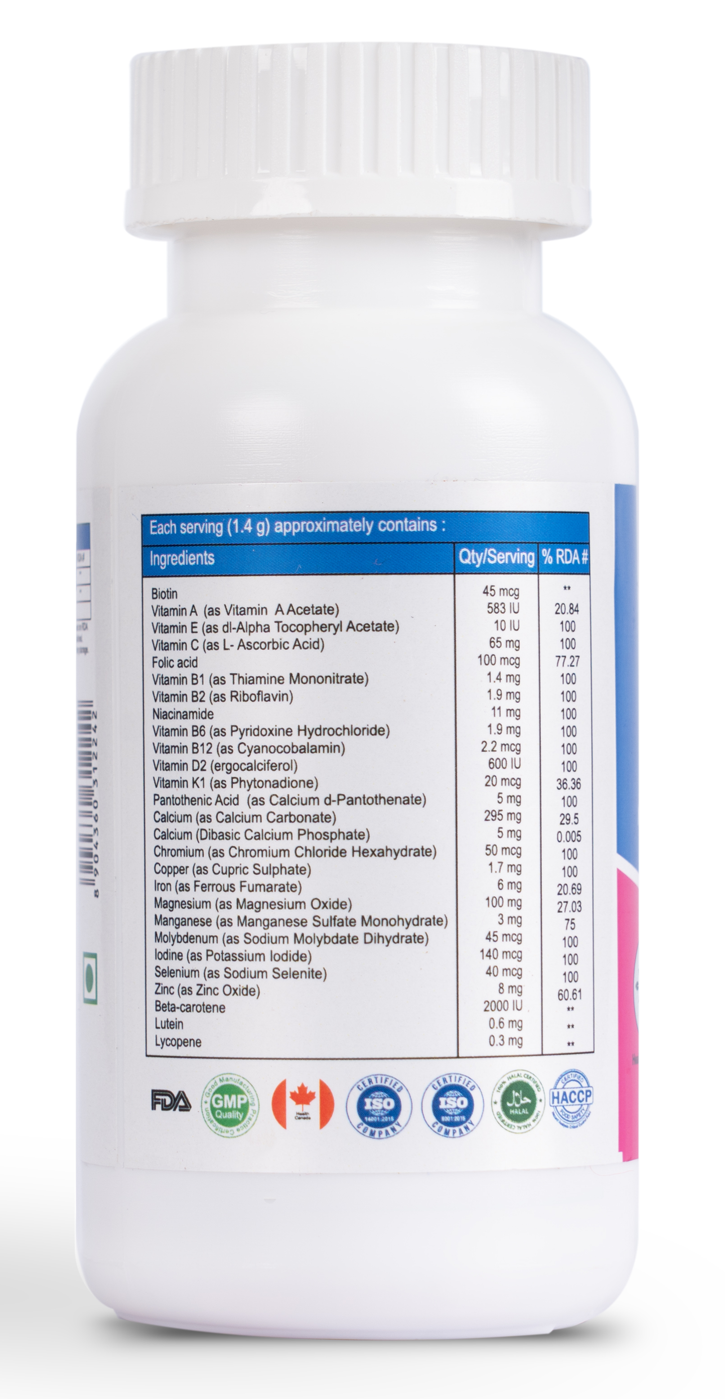 VitaFIT- Multivitamin & Minerals- Women 50+